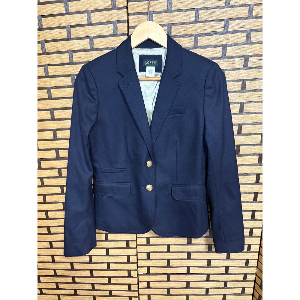 J. Crew Navy Blazer Size‎ 2